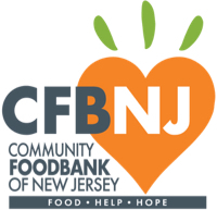 logo for CFBNJ community foodbank of new jersey 
